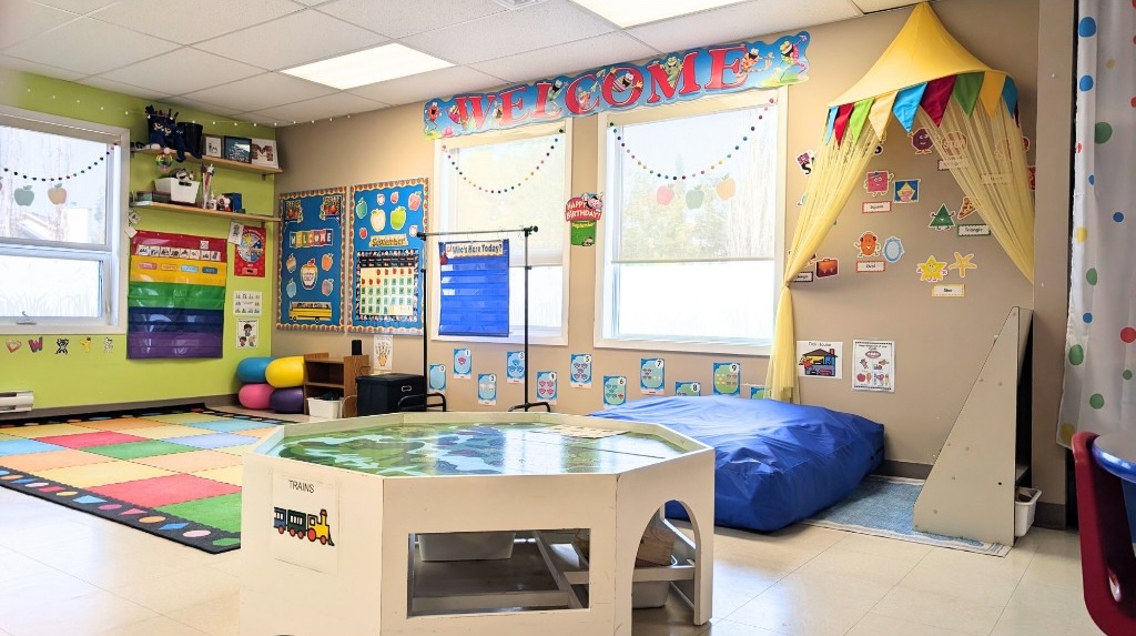 Ladybug Playschool reading area